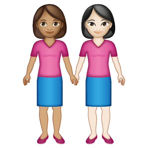 Female Holding Hands Png File (greenish blue, teal, salmon, beige, black)