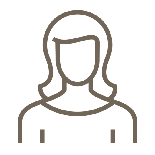 Female Free Nobackground Png Icon Download (gray, black)