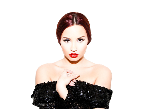 Demi Lovato Png Image (beige, black)