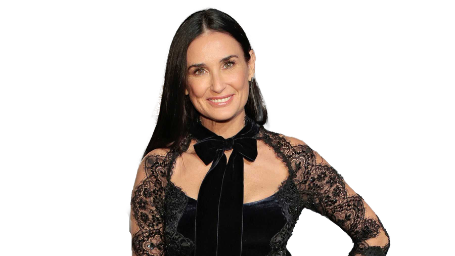 Demi Moore Png Clipart (black)