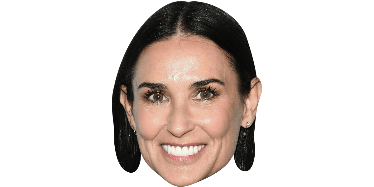 Demi Moore Png Photo (gray, black)