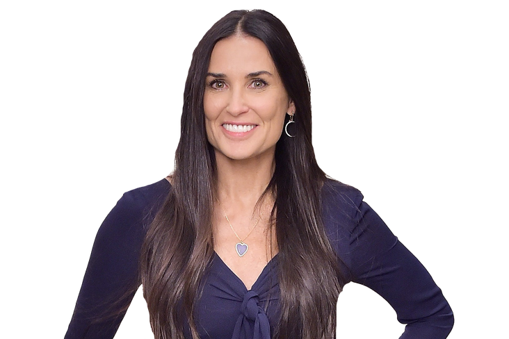 Demi Moore Png Photos (black, indigo)