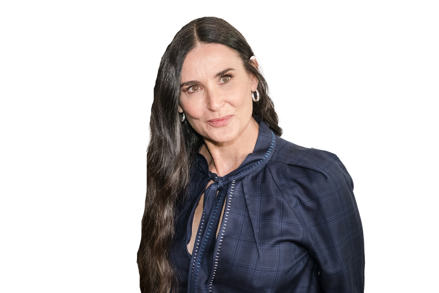 Demi Moore Png (black, indigo)