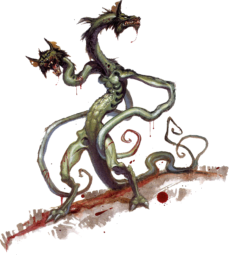 Demogorgon Demon Png Image (black)