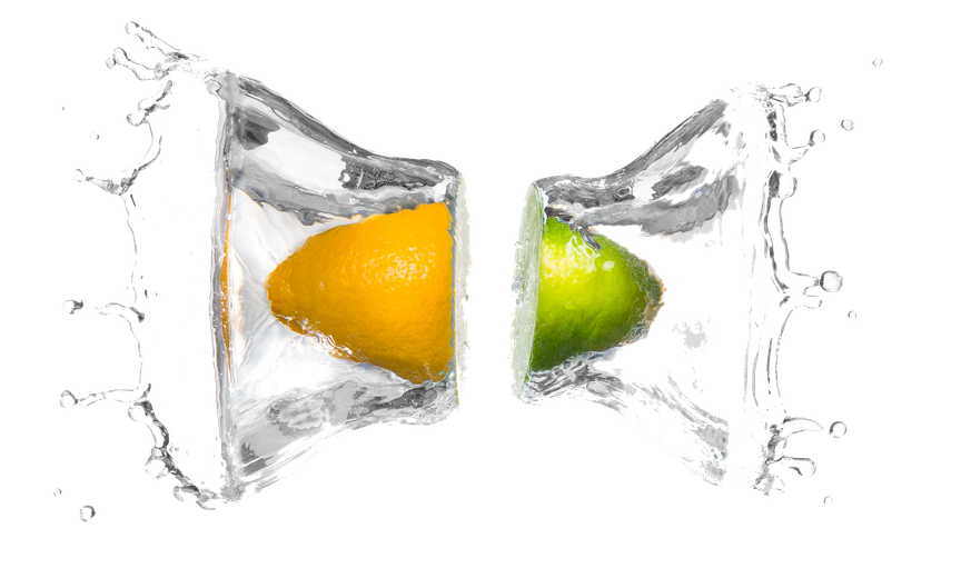 Lemon Splash Png Clipart (black)