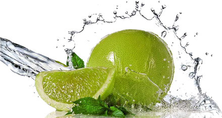 Lemon Splash Png Photo (black)