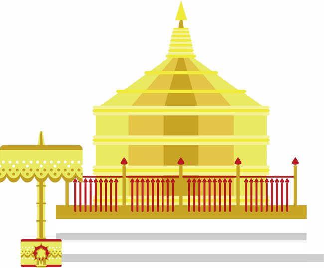 Temple (gold, white, lavender, silver, beige)