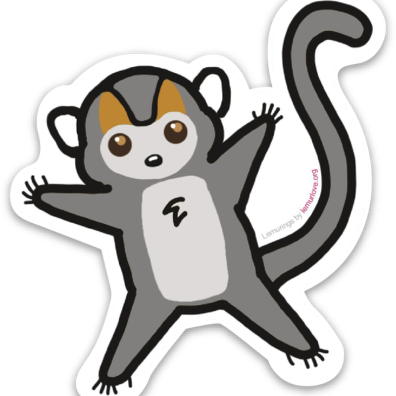 Lemur Vector Png Images (beige, black, gray, white)