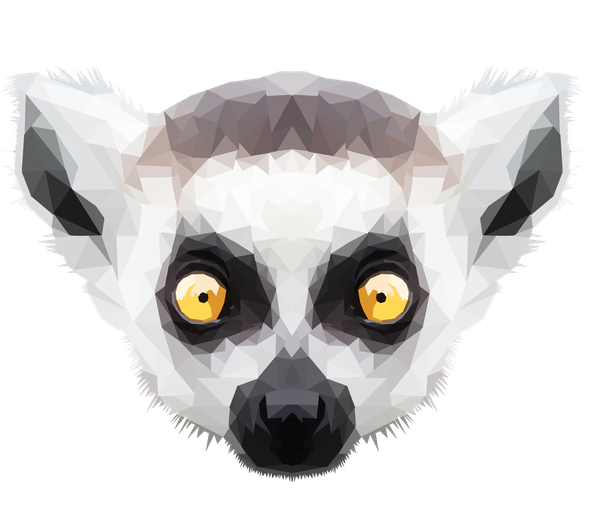 Lemurs Png Free Download (white, lavender, black)