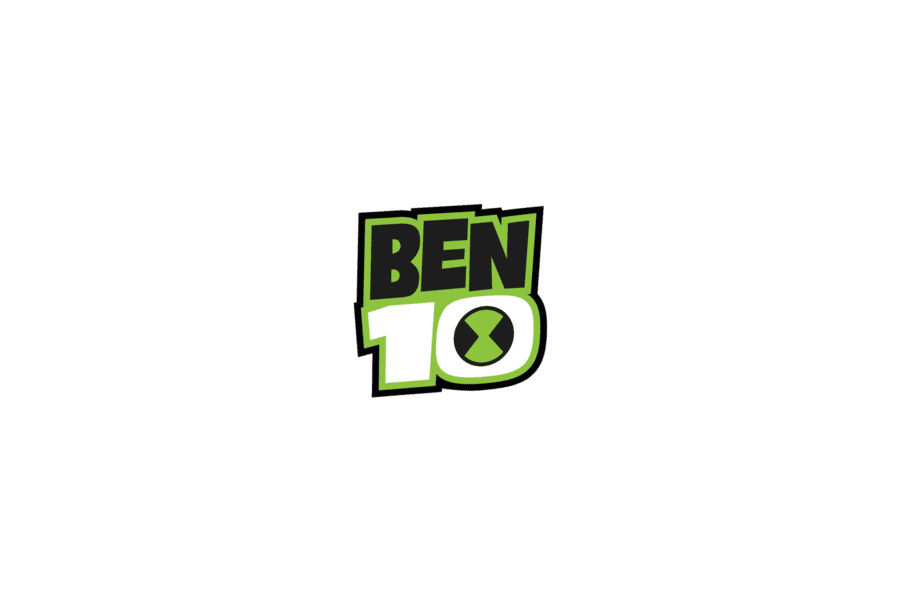 Ben 10 Png Image (black, gray, white)