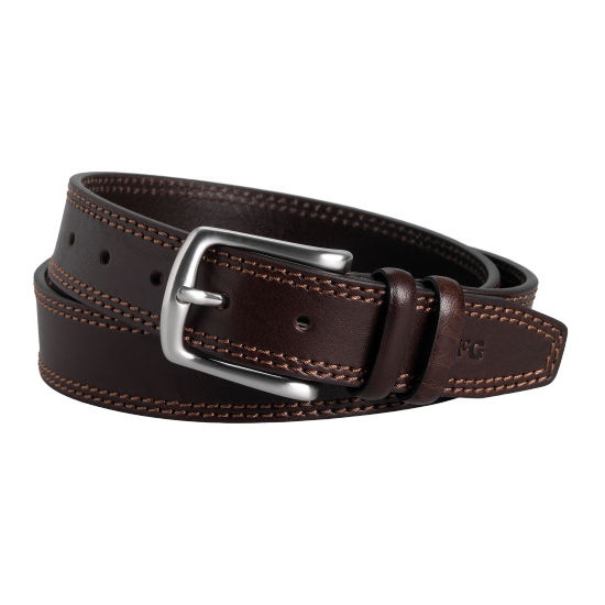 Men Brown Belt Transparent Png (black, white, lavender, indigo)