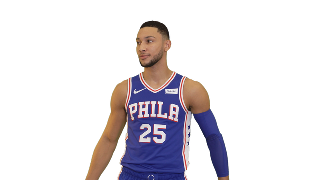 Ben Simmons Png Isolated Picture (black, indigo)