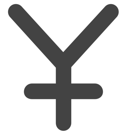 Yen Free Transparent Png Icon Download (black, indigo)