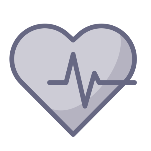 Gen Heart Rate Free Png Icon (silver, black, gray)