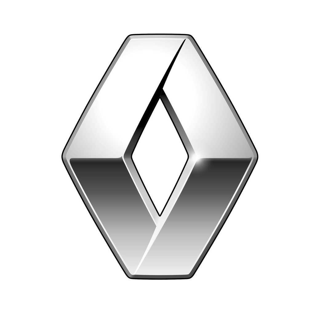 Renault Logo Png (gray, black, silver, indigo, white)