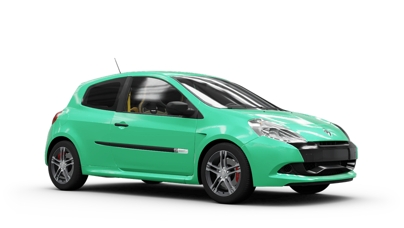 Renaultsport Megane Png Isolated Image (teal, black)