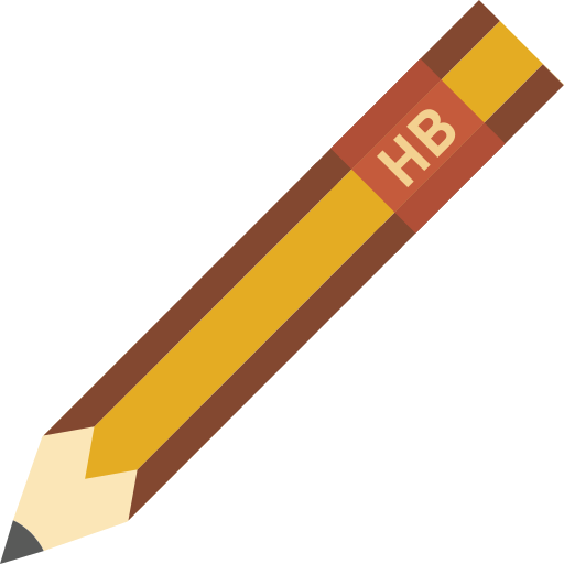 Pencil Part 2 Free Png Icon Download (olive, beige, black, chocolate, orange)