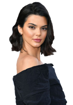 Kendall Jenner Png Hd (black)