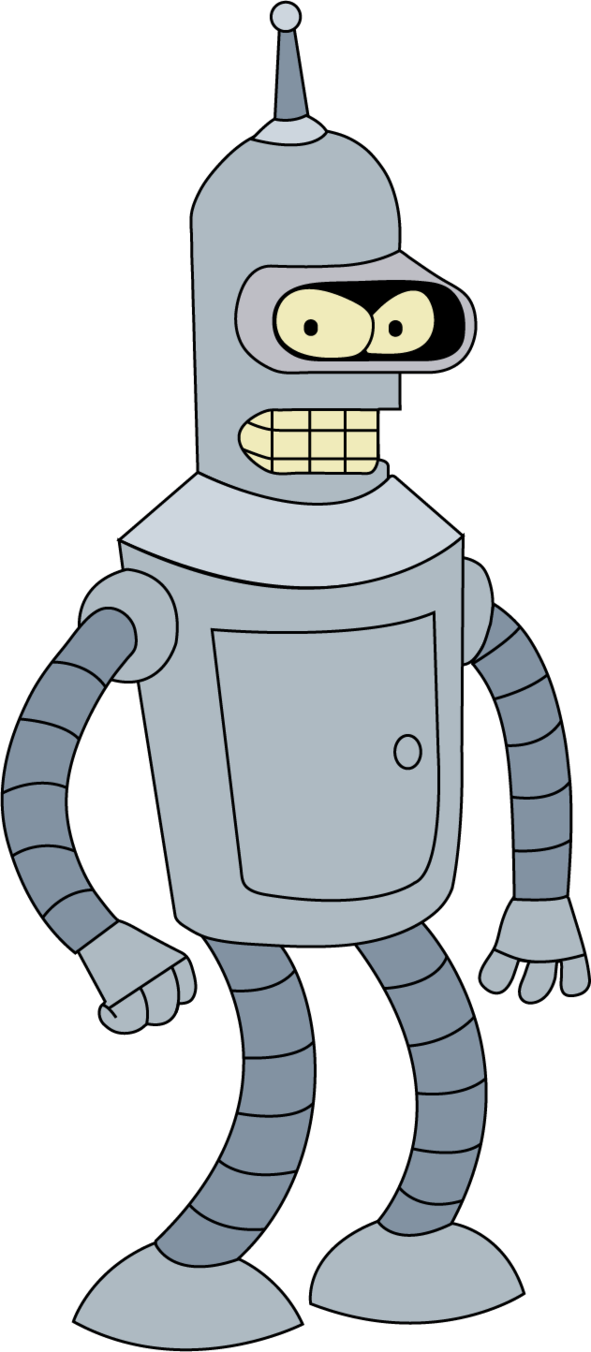 Bender Png Clipart (black, gray, silver)