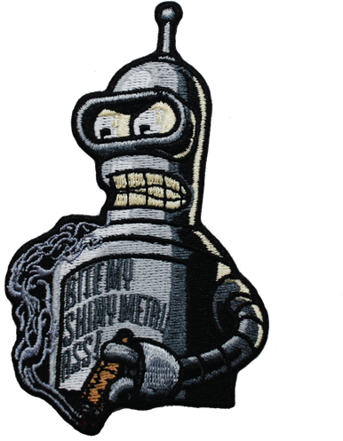 Bender Patch Png (black)