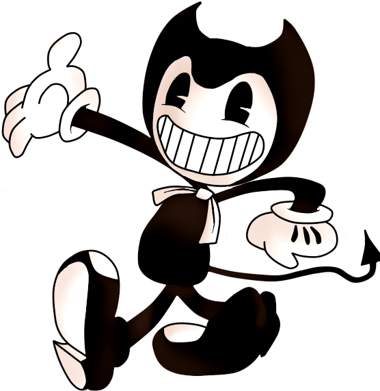 Bendy Png Pic (white, black)