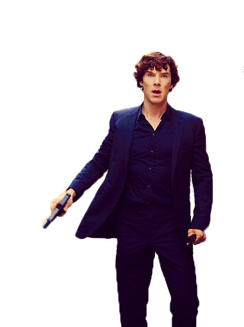 Benedict Cumberbatch Png Image (black)