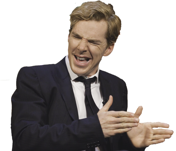 Benedict Cumberbatch Png Isolated Photo (black)