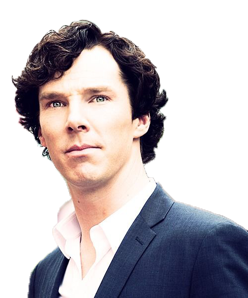 Benedict Cumberbatch Png Photo (white, navy)