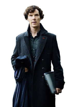 Benedict Cumberbatch Png Transparent (black)