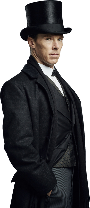 Benedict Cumberbatch Transparent Png (black)