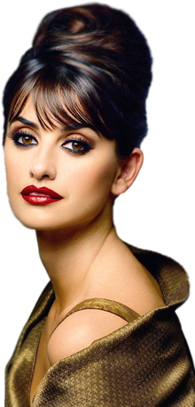 Penelope Cruz Png Hd (black)