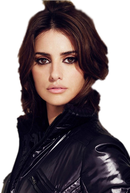 Penelope Cruz Png (black)