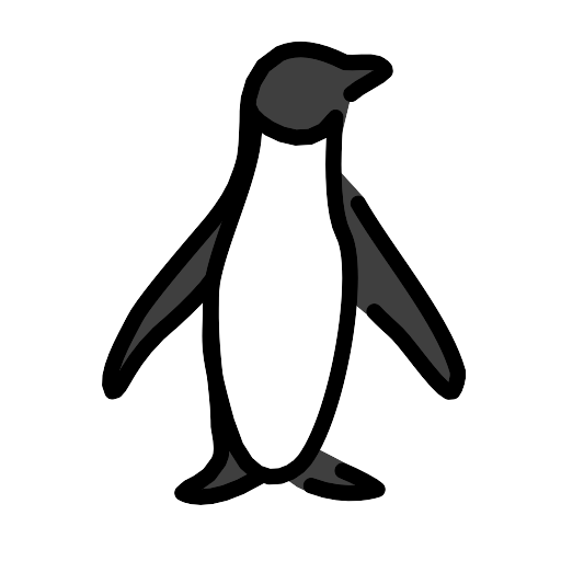 Penguin Png Photos (black, indigo, white)