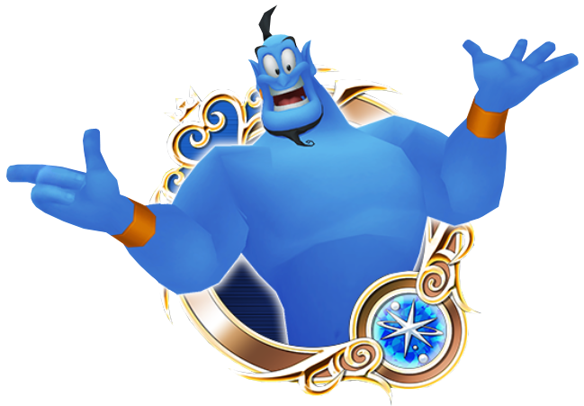 Genie Png Pic (teal, black, gray)