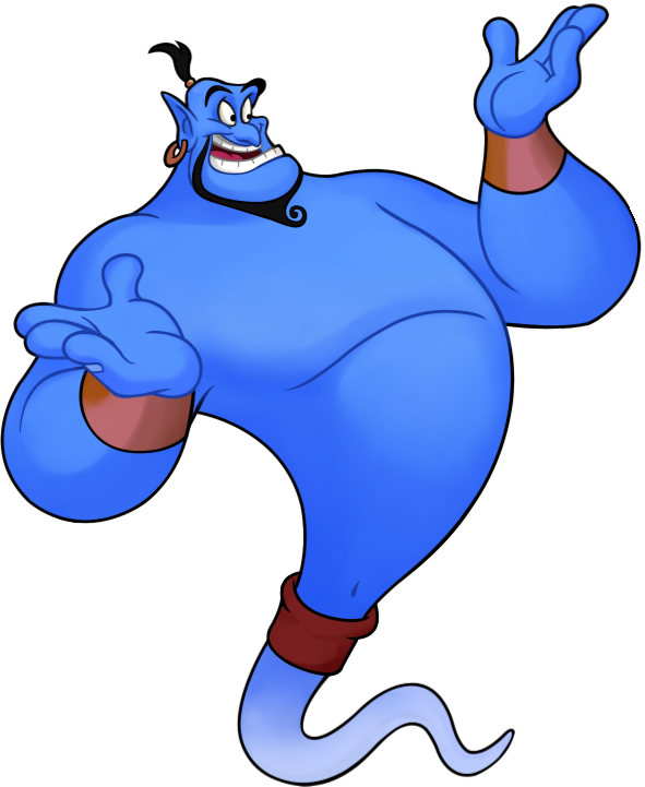 Genie Transparent Images Png (black, silver, blue)