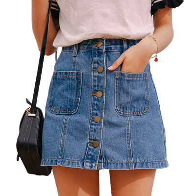 Denim Skirt Background Png (black, pink, silver)