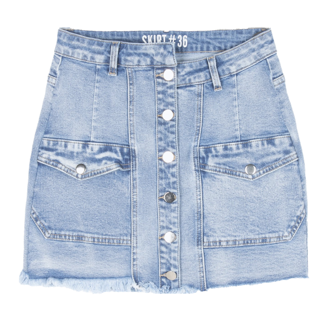 Denim Skirt Png Hd (black, silver)