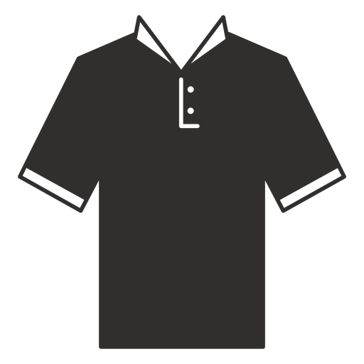 Henley Collar T Shirt Png Photos (black)