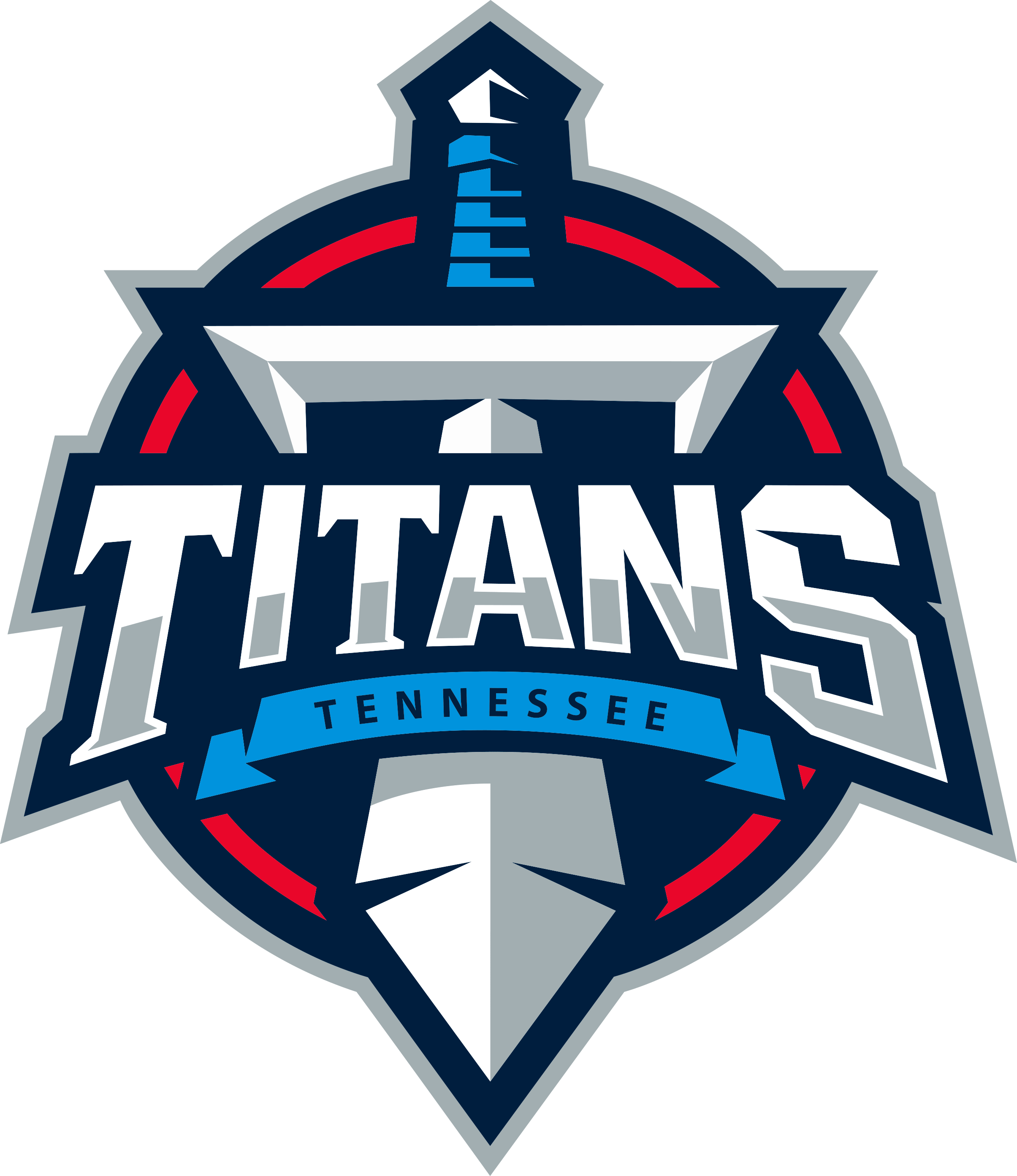 Tennessee Titans Png Isolated File (black, gray, silver, white)