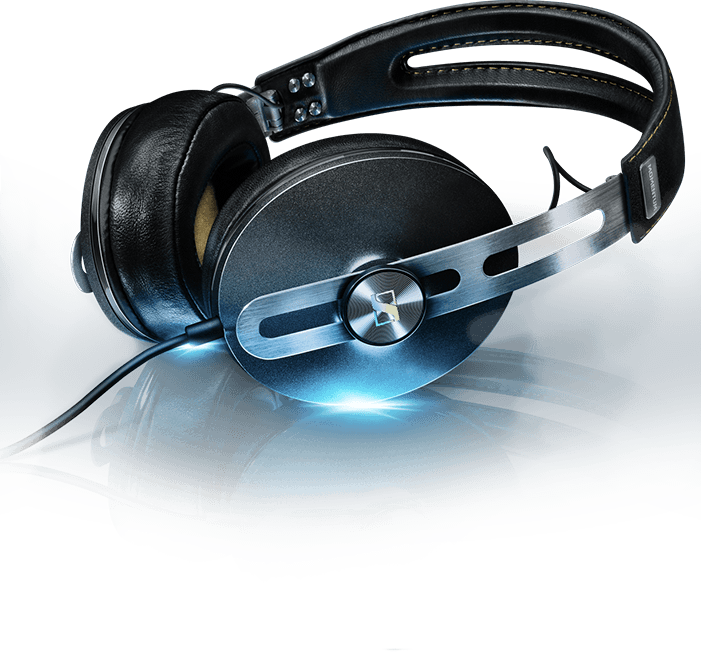 Sennheiser Headphone Png Transparent (gray, black)