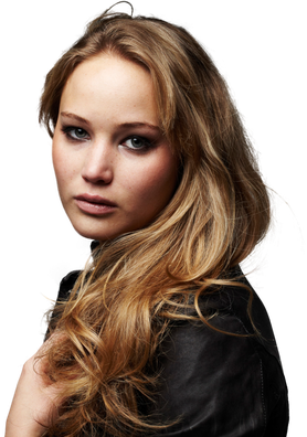 Jennifer Lawrence Png Isolated Photo (black)