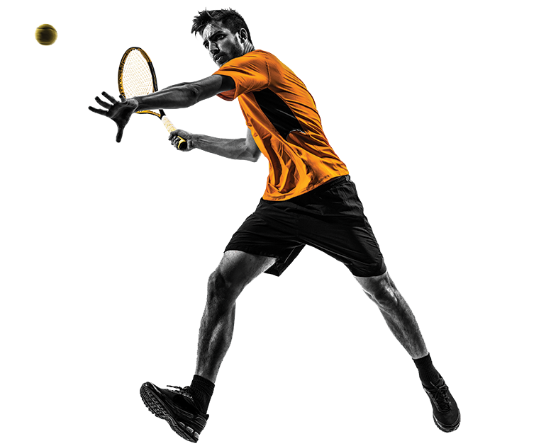 Tennis Png Free Image (black, white)