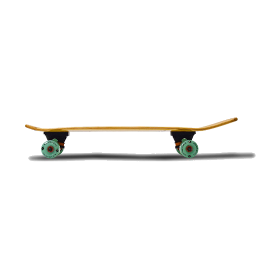 Penny Skateboard Transparent Png (black, gray, indigo)