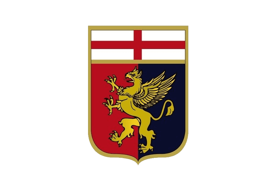 Genoa C.F.C Png File (black, maroon, gray, white)