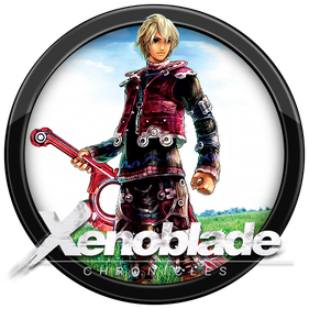 Xenoblade Chronicles Png Image Free Download (indigo, black, white)