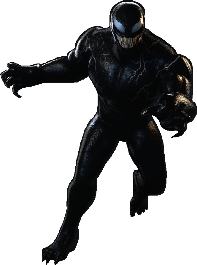 Venom Movie Png Isolated Pic (black)