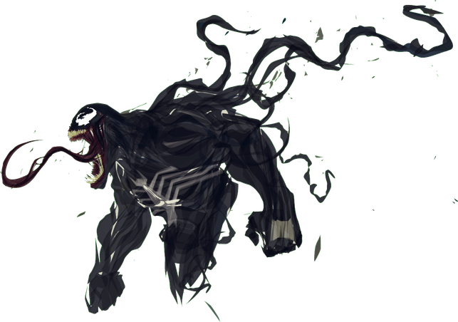 Venom Png Transparent Image (black)
