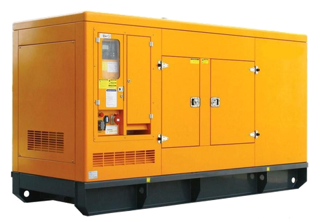 Genset Png Pic (black, gold, orange)