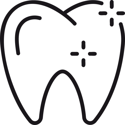 Dental Teeth Tooth Dentist Icon Free Nobackground Png Icon Download (black)