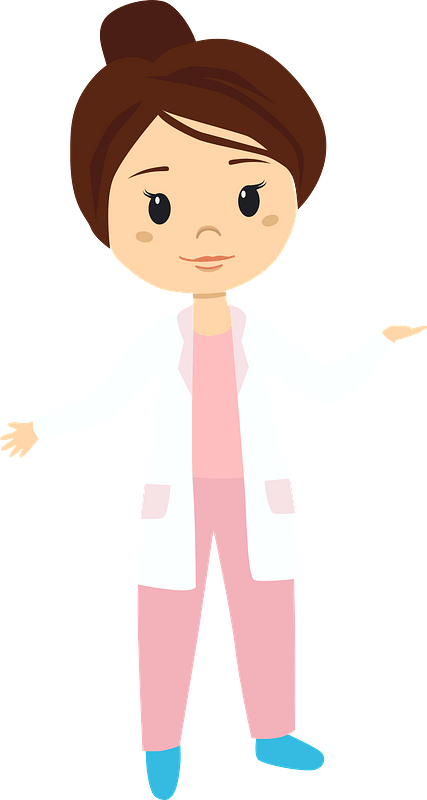 Dentist Cartoon Png Transparent (gray, white, pink, maroon)